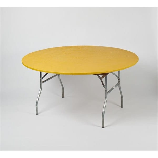 Gloriousgifts Disposable Table Cover - Gold - 60 inch Round GL3569395 - main